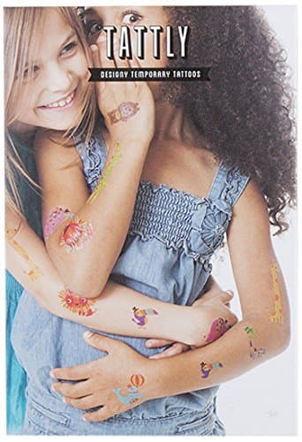 Tattly Temporary Tattoos Menagerie Set