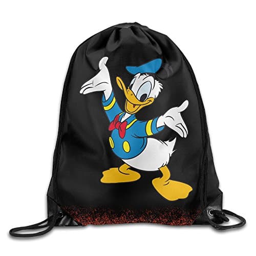 Donald Duck Drawstring Backpack Chrismas Gift