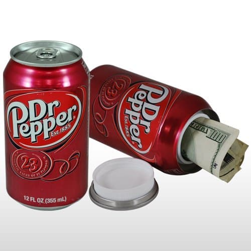 Dr. Pepper Can Stash Safe