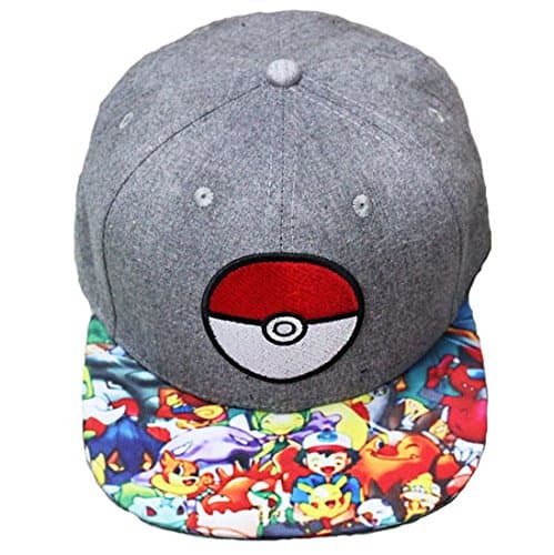 Pokemon Multi Character Snapback Hat