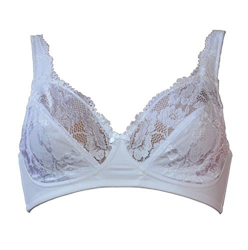 Infiore Support Wireless Bra, White, 34C