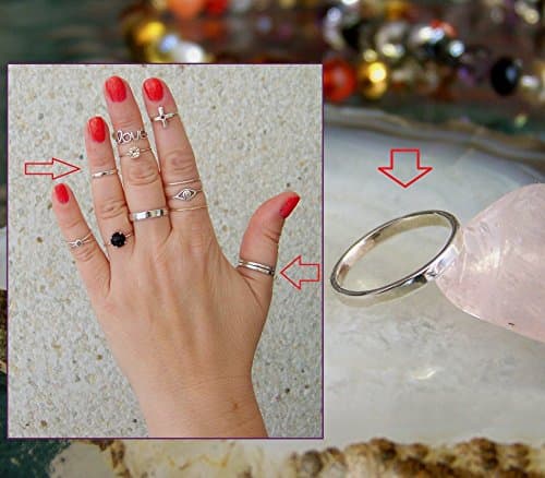 2 mm Band ring Sterling Silver, Midi ring, Stacking Ring, Statement ring, Toe Ring, Wedding ring Minimalist Modern Band ring. 925 Hallmarked. Any size available.