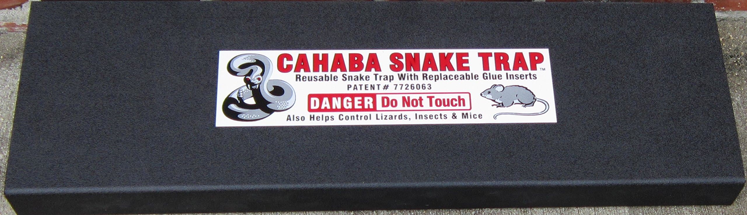 (1 Pk) Snake Trap Large with 2 Catch Inserts,Consumer and pet Friendly,Easy to use, can be Used Any Place Needed, Made in USA