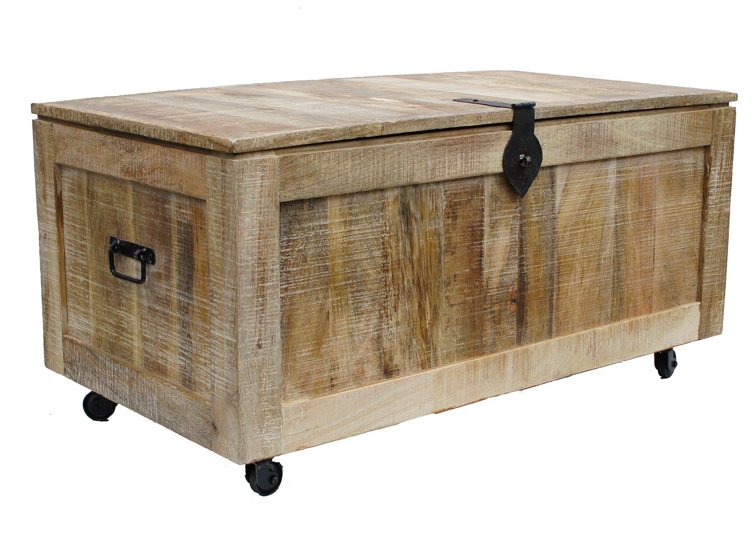 Distressed Mango Chest Coffee Table