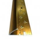 Carpet Single Threshold Door Bars Brass Effect 3ft Length