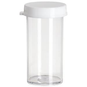 Plastic Snap Cap Vials : 9 Drams (1" x 2 5/8") Pack of 10