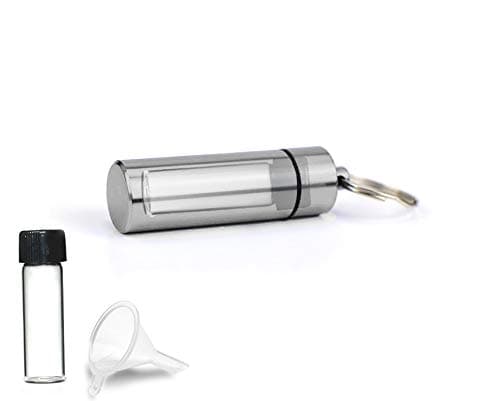 iSnuff Proof Case with Spoon (Silver)