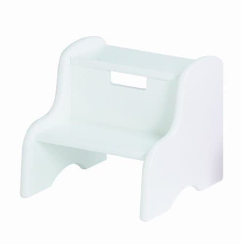 Little Colorado Personalized Solid White Step Stool
