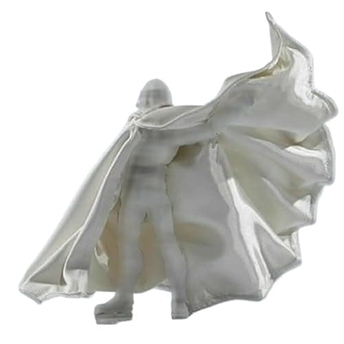 E4-01 1/12 Scale Custom White Wired Cape (No Figure)