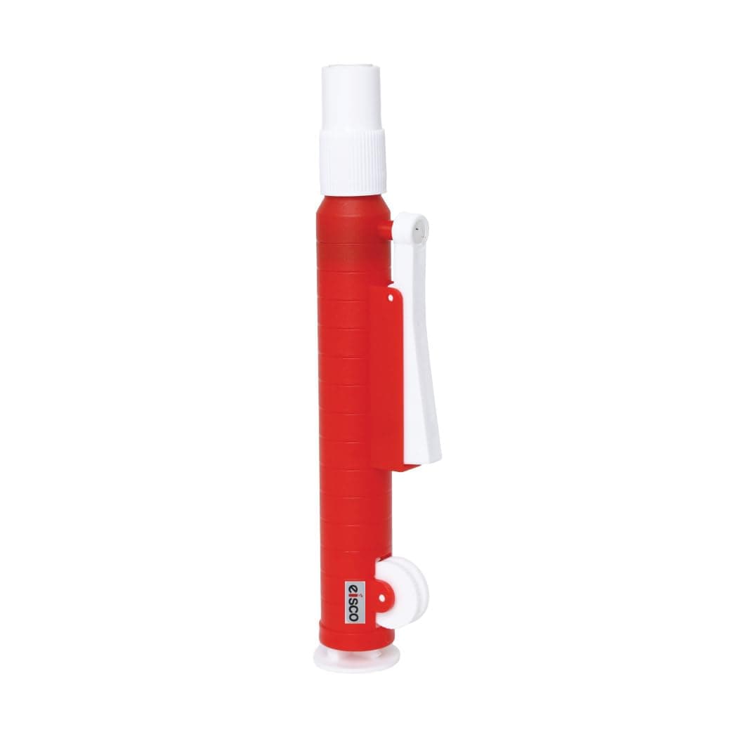 EISCO Pipette Pump 25ml – Fast & Precise Liquid Dispensing, Quick Release Pipetting, Thumb Wheel Control, Ideal for Chemistry, Biology, Science Lab, School Experiments, Medical & Research Use.