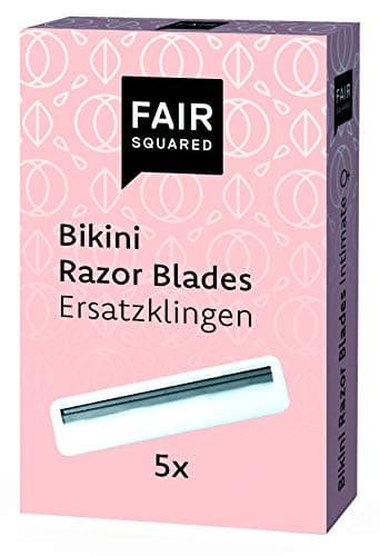 Fair SquaredBikini Razor Blades 5Pc, 1 EA