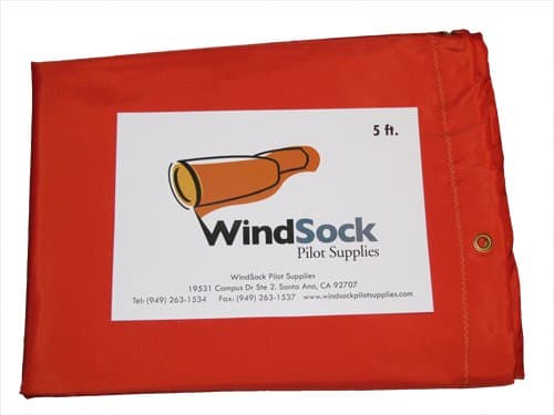Windsock 18"X5' Orange
