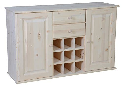 Kitchen Buffet Raw Pine