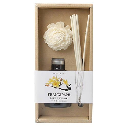 Phutawan Reed Diffuser Frangipani Box Set 50ml.