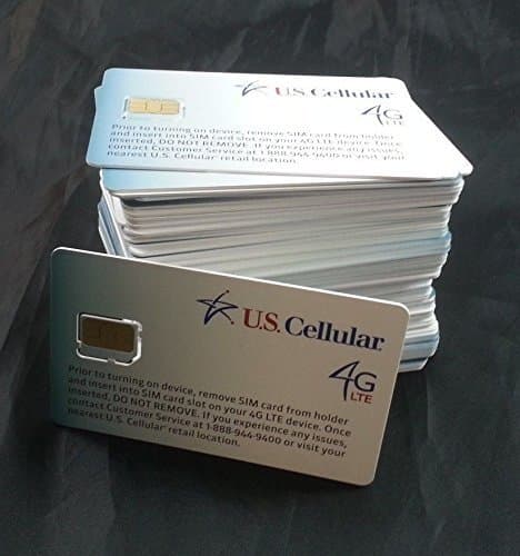 US Cellular SIM Card for Cellphone (Micro Sized)