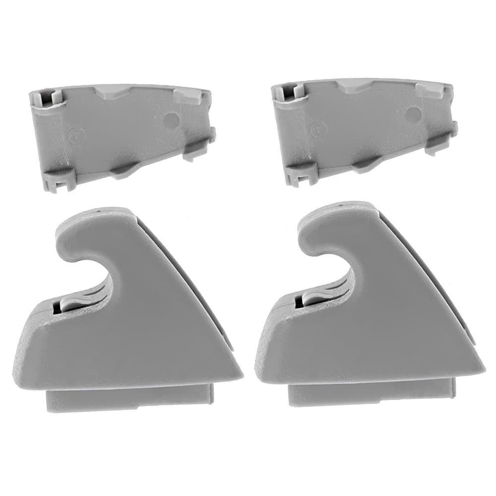 Interior Sun Visor Hook Clips Bracket Sunvisor Retainer Clips Auto Sunvisor Clip Replacement for Chevy Silverado 1500, Tahoe, GMC Sierra 1500, Yukon 2007-2013 (2Pcs)