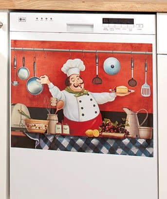 Chef Dishwasher Magnet