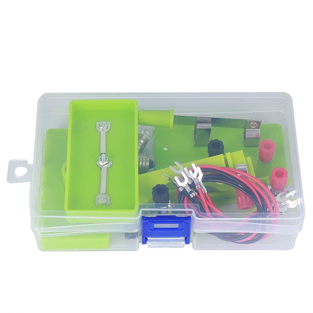 Circuit Learning Kit for Kids, DIY Basic Electric Circuit Laboratory Experiments Beginner Circuit Learning Project for Teaching Series and Parallel Circuit(Series Parallel Circuit)