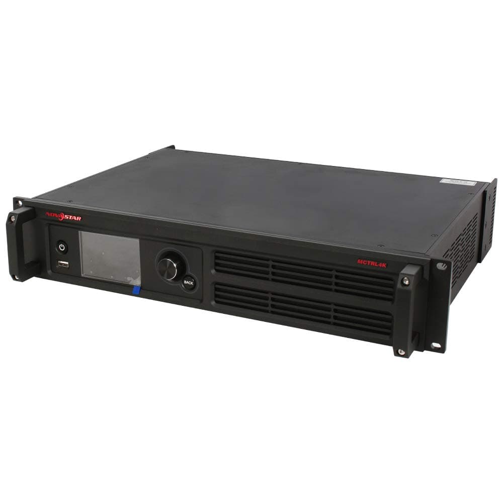 Novastar MCTRL4K LED Display Controller Real 4K@60Hz Controller with NVIDIA GeForce GT 730 GPU, Supporting 4K UHD Resolution, HDR10/HLG, and 16-Channel Neutrik Gigabit Ethernet Outputs