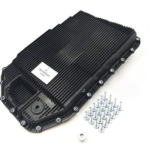 JSD Transmission Oil Pan Compatible with BMW E60 E90 E91 E92 Z4 525i 6 Speed Transmission Oil Pan Repair Kit Replacement 6HP19 24117571235 24117540844