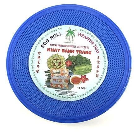 Large Spring Roll/Egg Roll Wrapper Tray (12 pcs) - 13 inch (33cm)