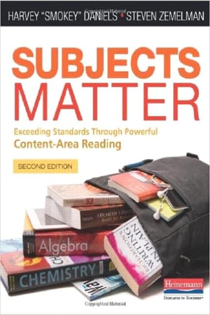 Subjects Matter, Second Edition: Exceeding Standards Through Powerful Content-Area Reading
