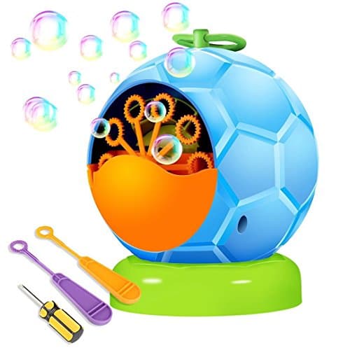 UTTORA Automatic Bubble Machine Toy for Kids,Durable Bubble Blower More Than 500 Bubbles per Minute for Party and Gift 4 AA Battery Operated (not Include)