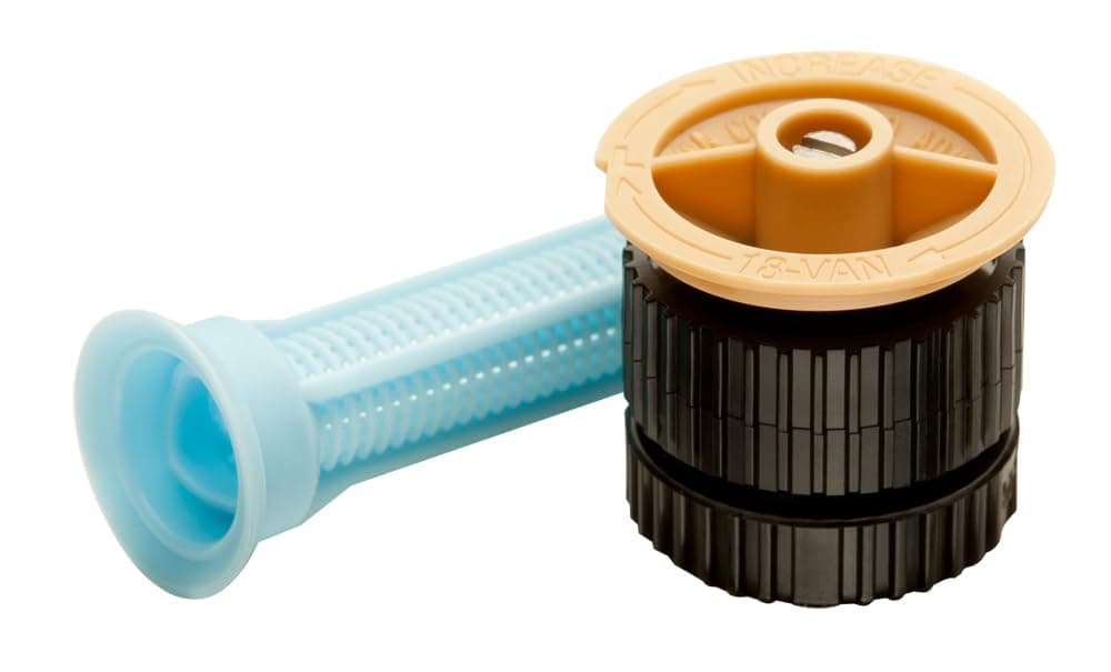 Rain Bird 18AP Adjustable Pattern Spray Nozzle, Adjustable 0 - 360 Pattern, 14' - 18' Spray Distance