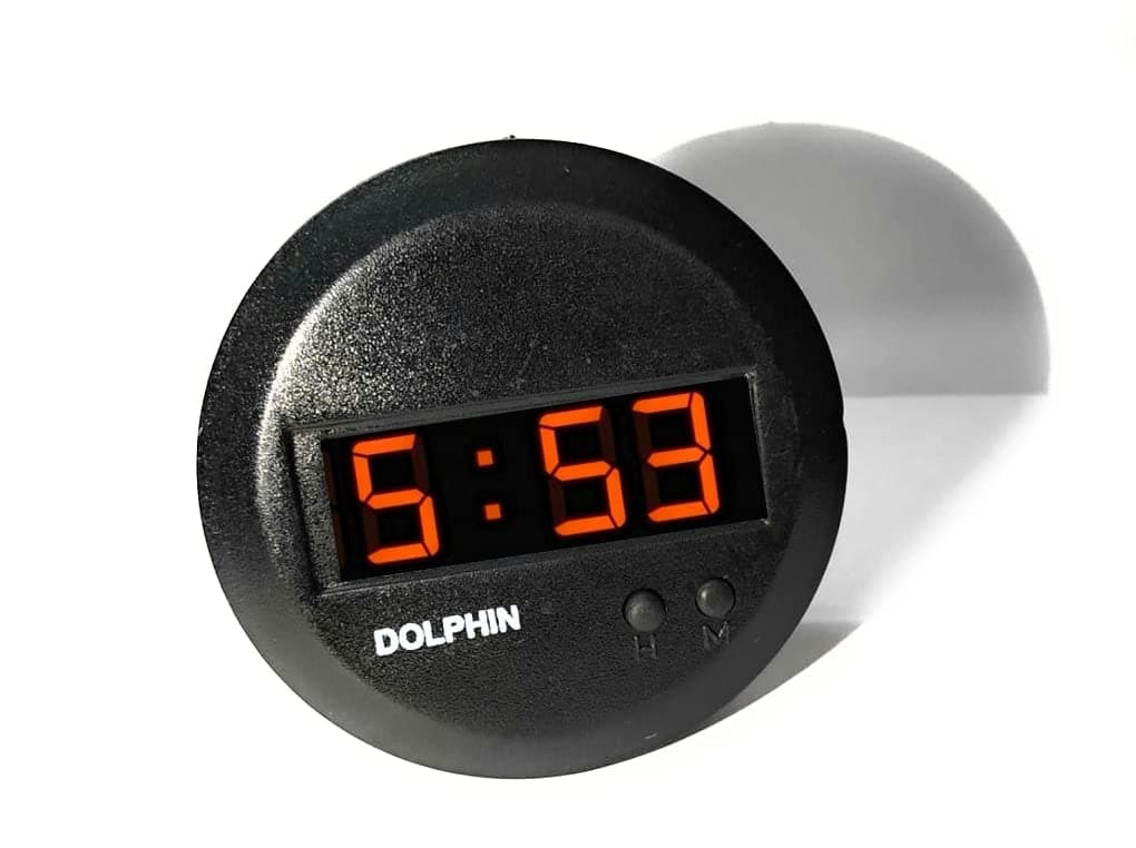 Gypsy Digital LED Car Clock (ORANGE)