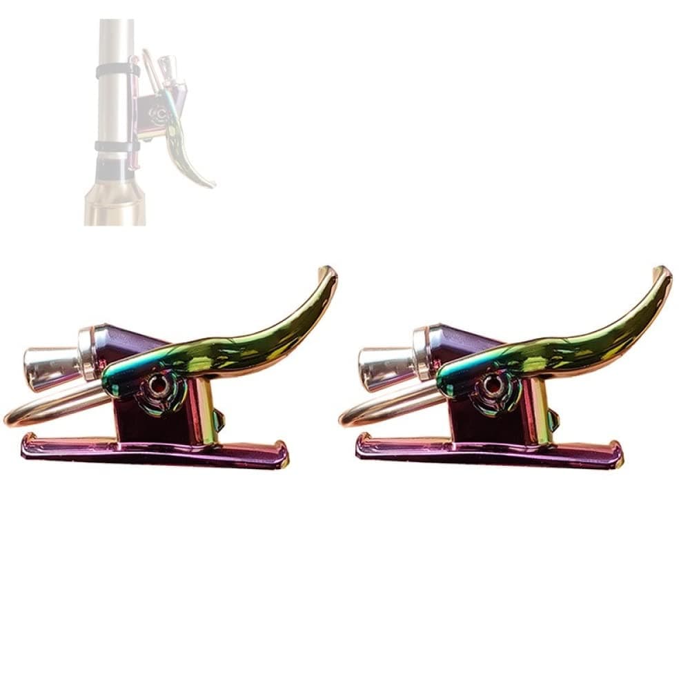 2 Pack Sea Fishing Casting Trigger, Casting Cannon Clip, Bionic Finger, Thumb Button, Fixed Spool Casting Aid for Sea Shore Beach Fishing Colorful