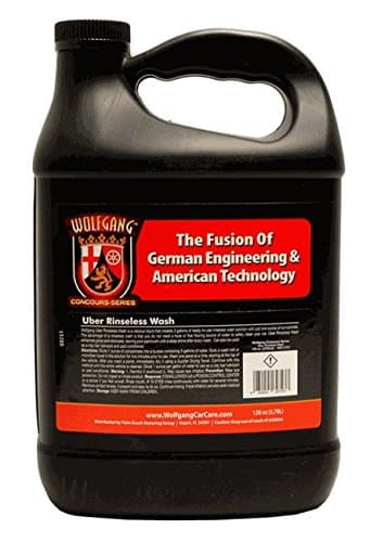 Uber Rinseless Wash | Versatile Concentrate for Scratch-Free Cleaning | Efficient Wash for Vehicles | 128 oz | WG-3702