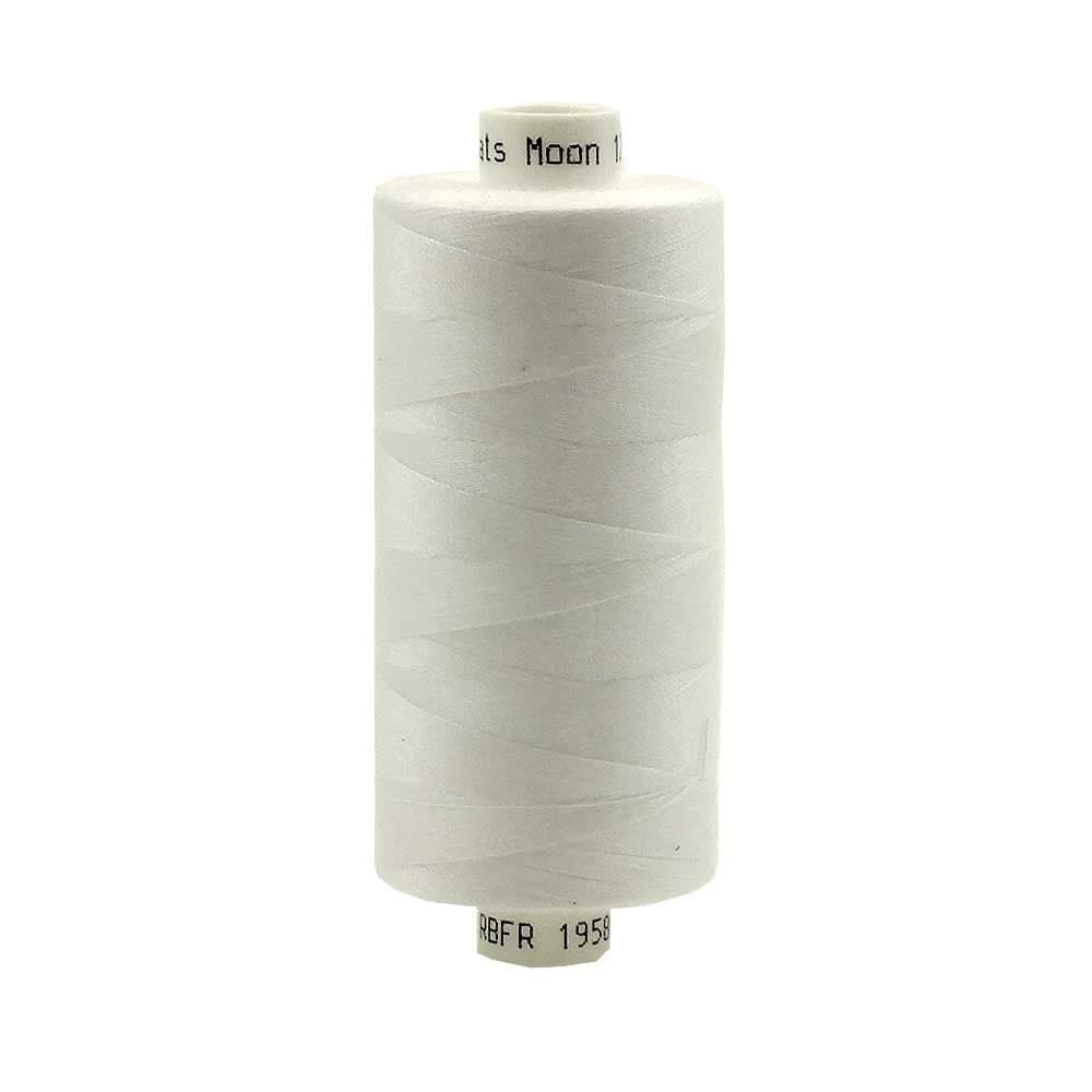 1000y Moon Value Polyester Sewing Thread Colour: White
