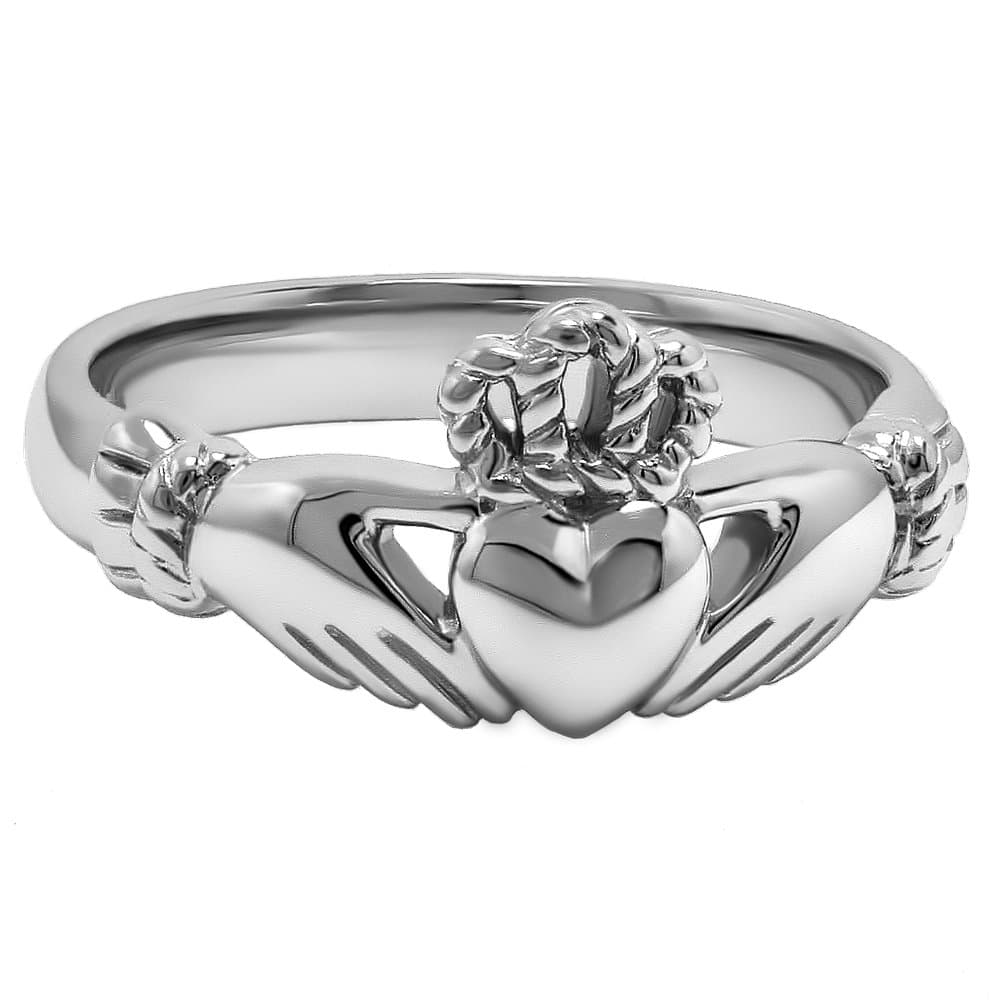 Claddagh Ring LS-ULS-6334 - Size: 8