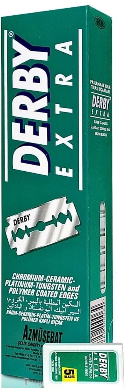 Derby Extra Double Edge Standard Packaging