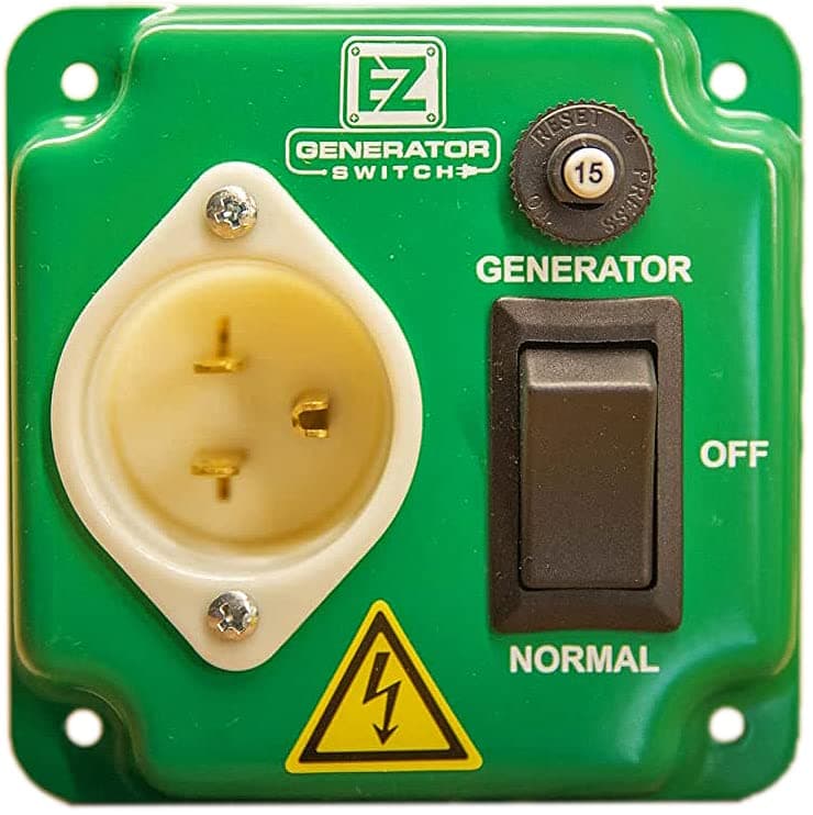 EZ Generator Switch - Generator Manual Transfer Switch Universal UL/CSA Approved