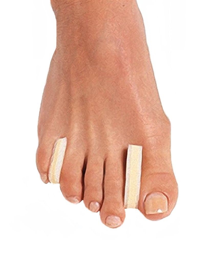PediFix 3-Layer Toe Separators, Pack of 12 — Large
