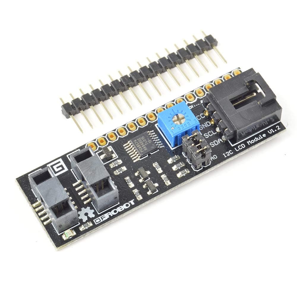 angelelec DIY Open Source IIC LCD Backpack, Gadgeteer IDC10 Interface Brackets, Allows Gadgeteer User to play with lcd160x, I2 °C Backpack is based on the pca8574, Reduced The Number Of Pins lcd1601, LCD1602