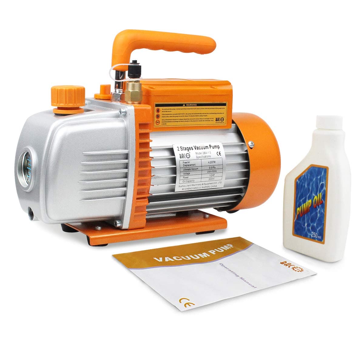 4.2 CFM Double stage Vacuum Pump