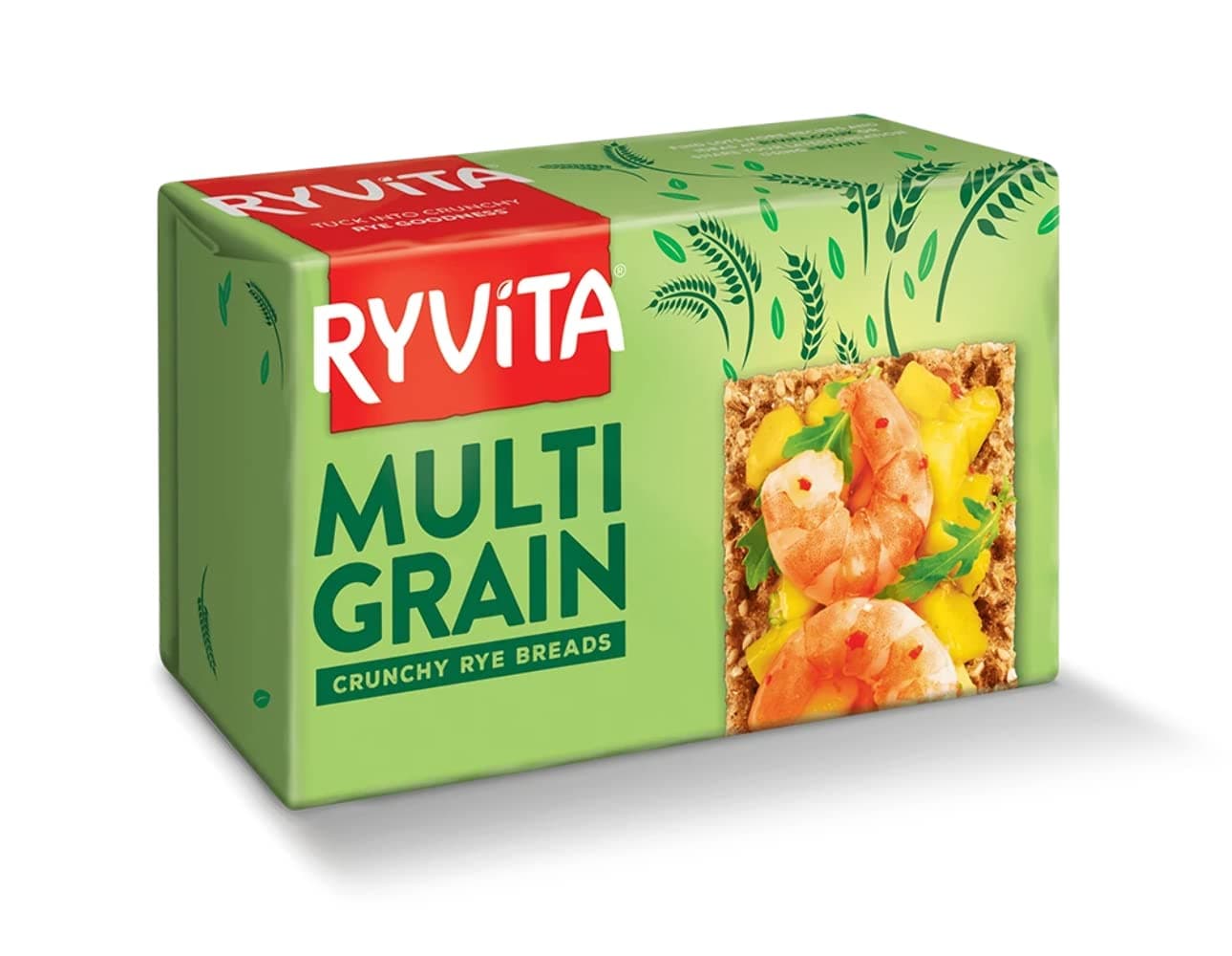 Ryvita Multigrain Crispbread Rye Breads Packet