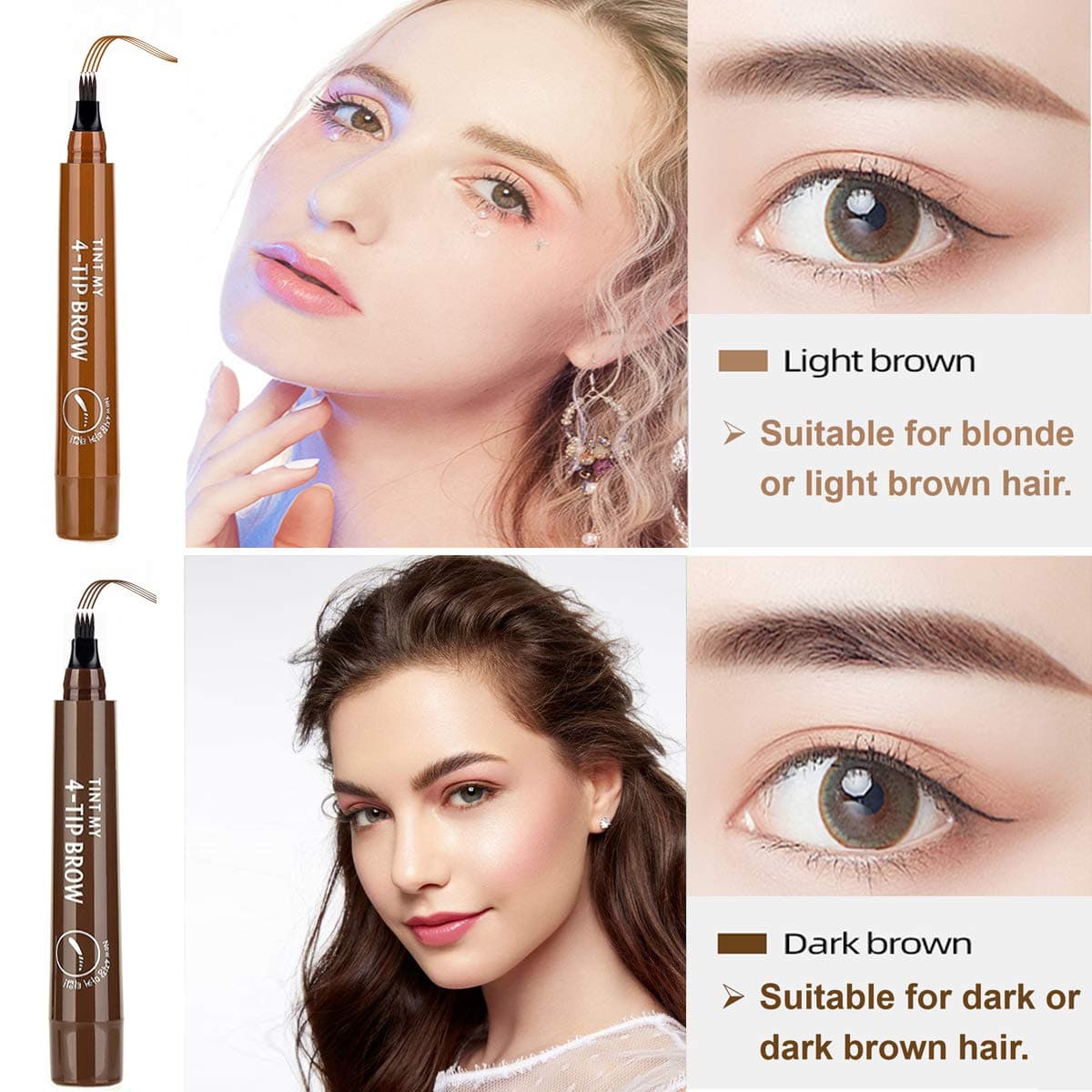 3PCS Microblading Eyebrow Pen
