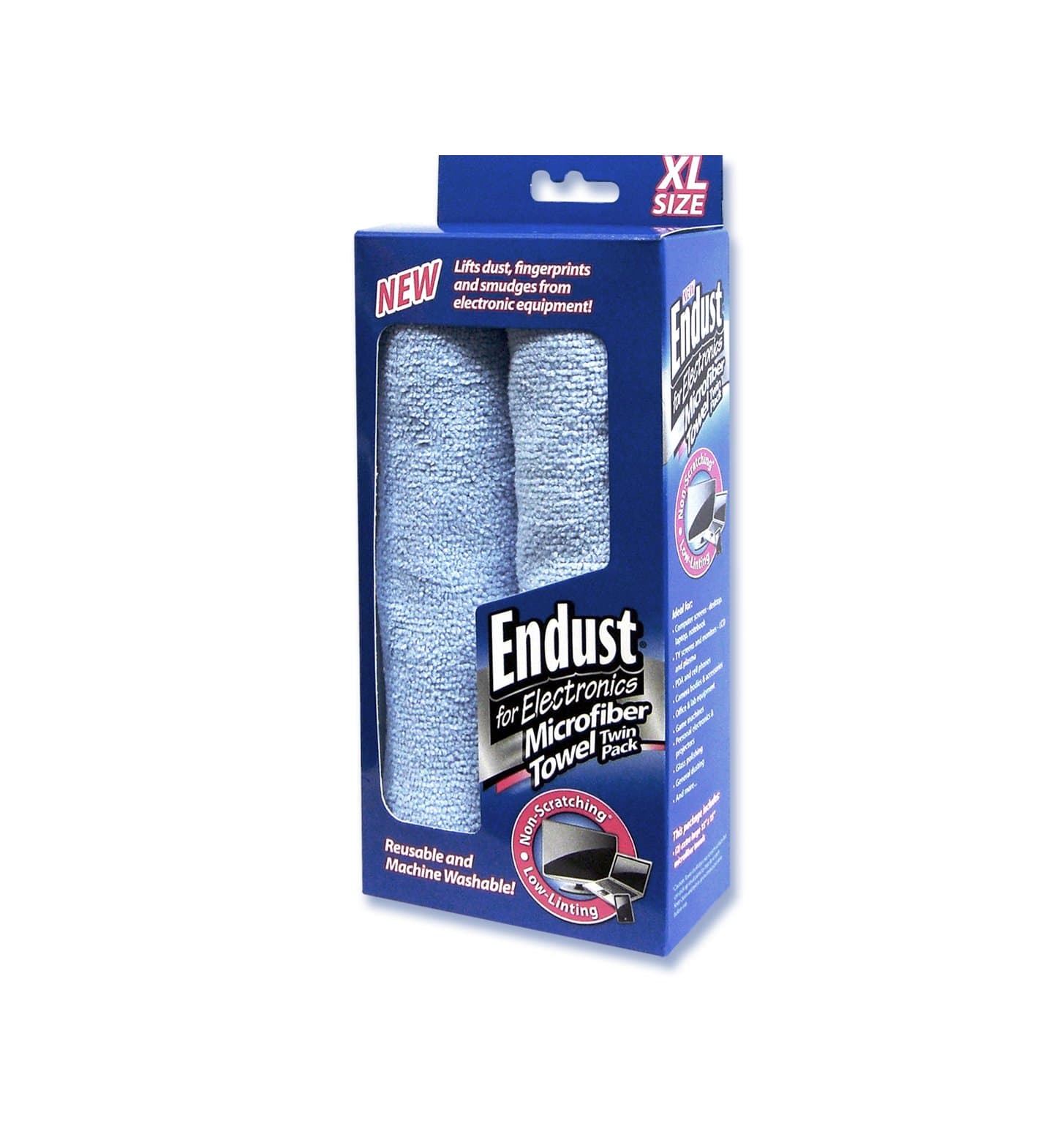 for Electronics; Microfiber Towel 2-Pack (END11421)