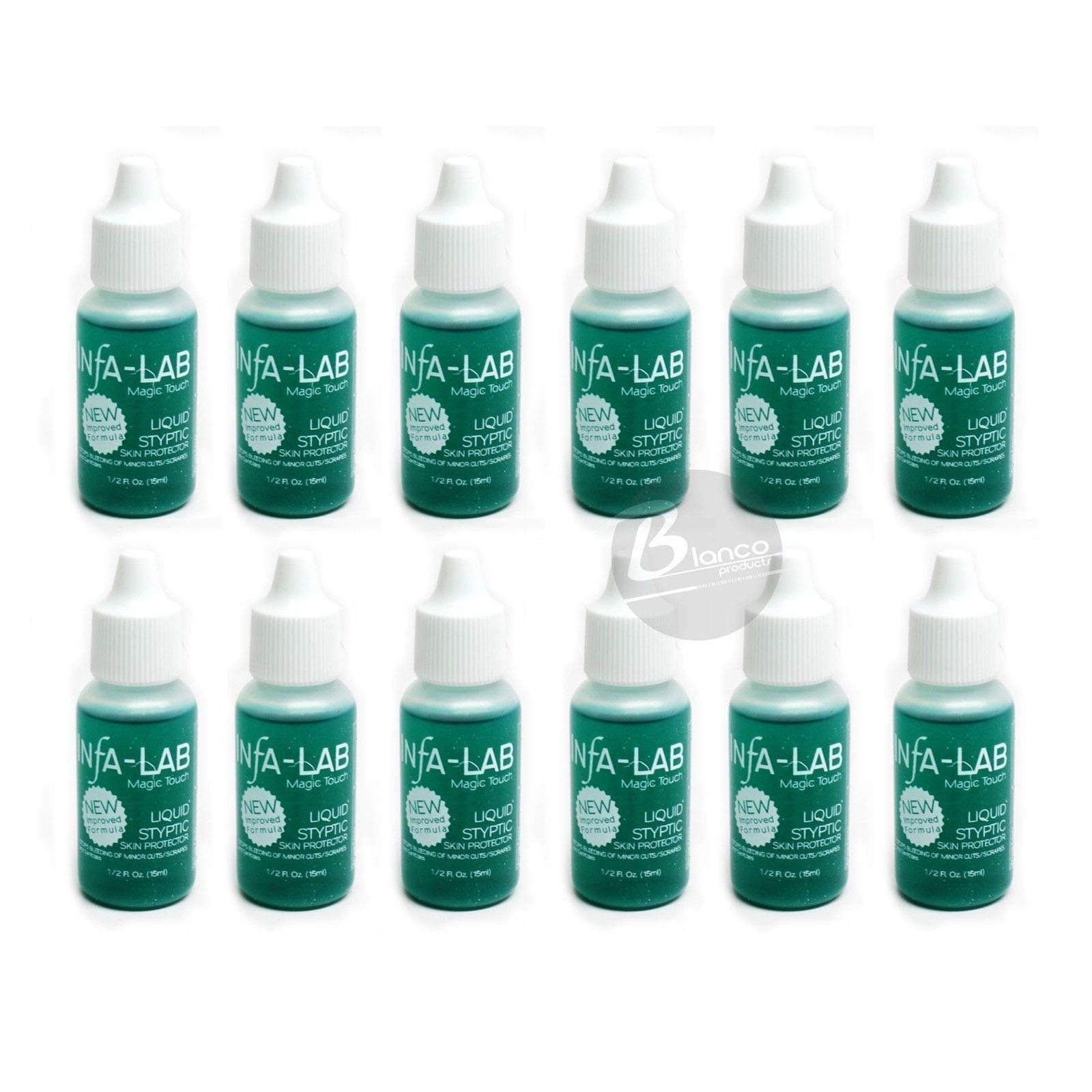 MAGIC TOUCH Liquid Styptic 12 Skin Protector Stop Bleeding InfaLab Nail by Infalab