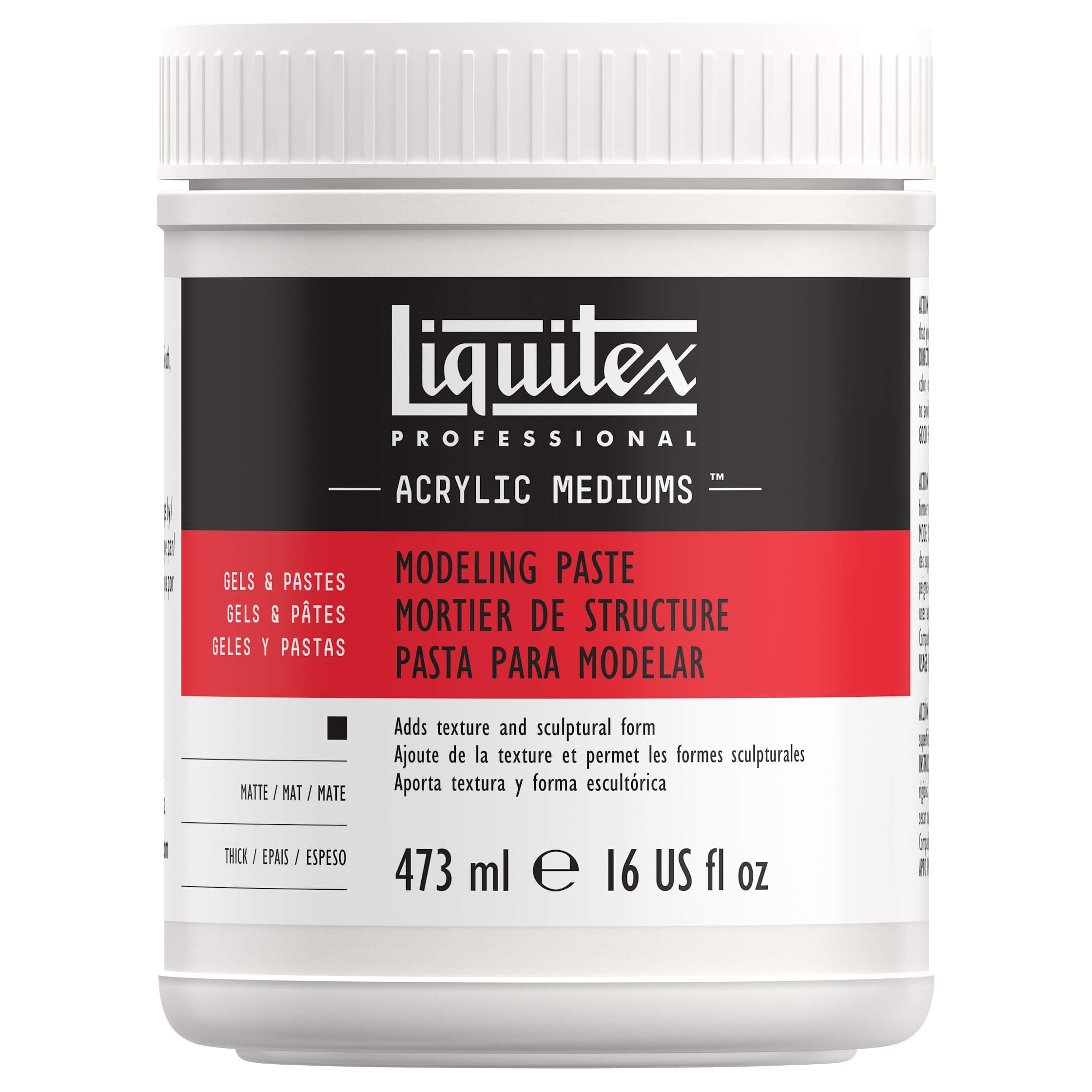 Liquitex professional modeling paste medium, 473 ml