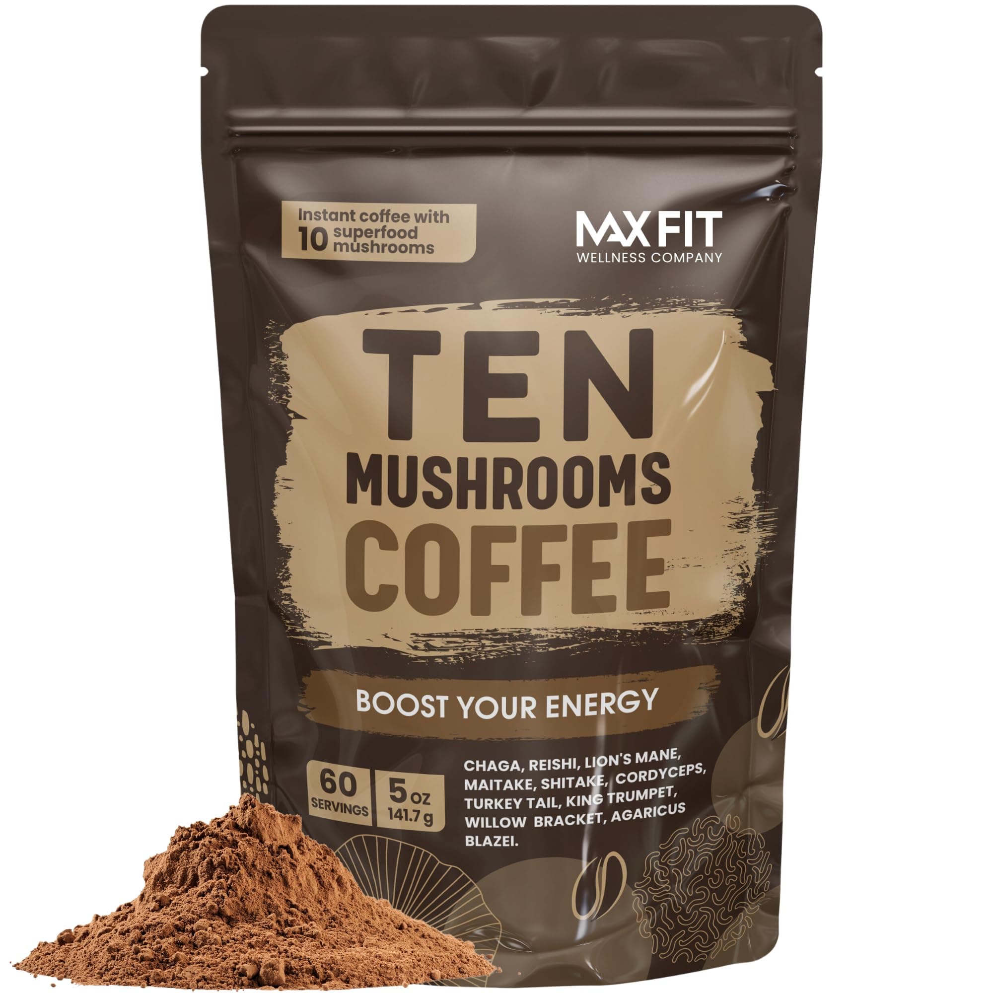 Mushroom coffee