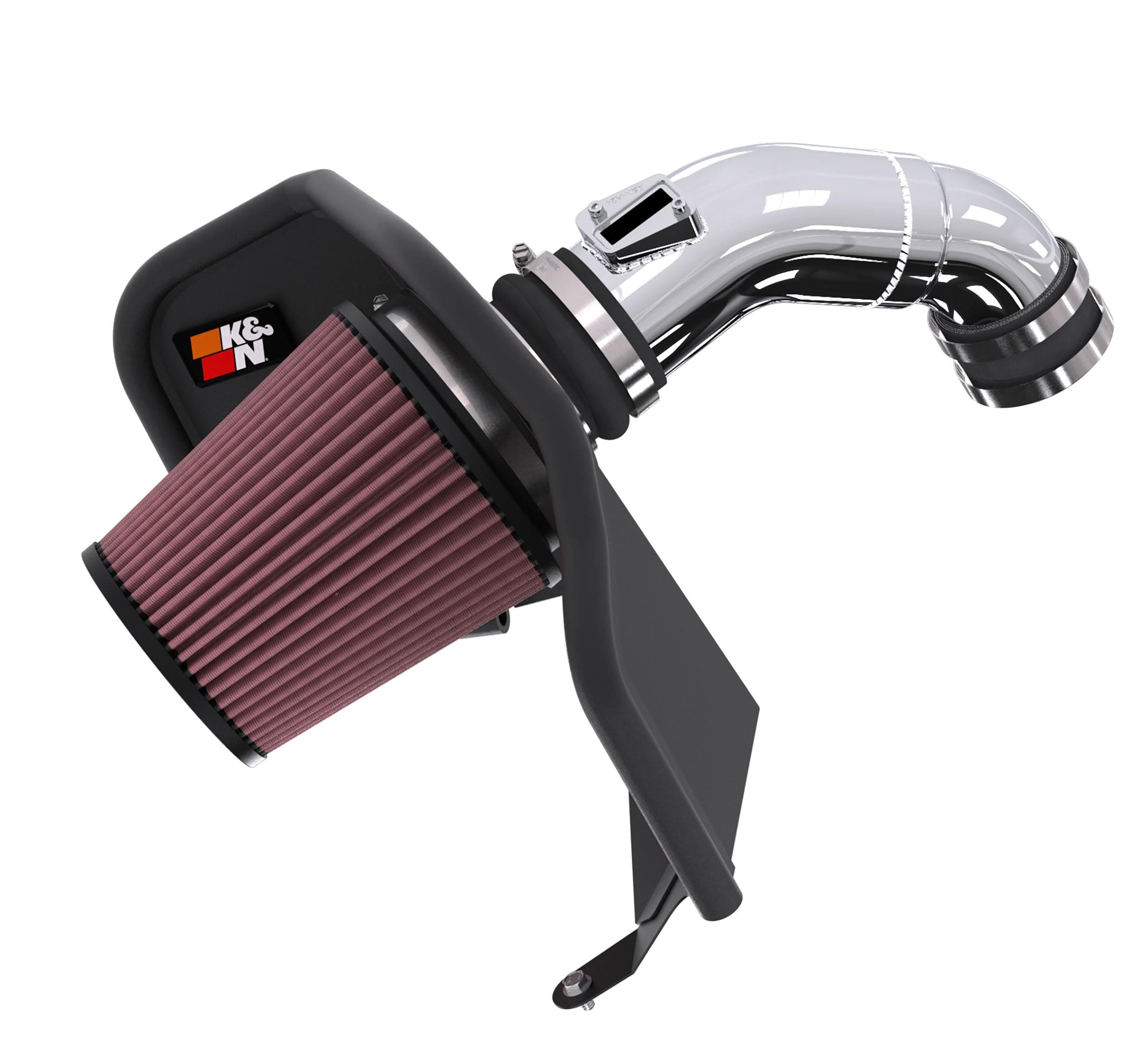 K&N Cold Air Intake System: High-Flow Air Filter, Increase Performance & Towing: Compatible with 2024-2025 Toyota: Land Cruiser, Tacoma, 77-9043KP