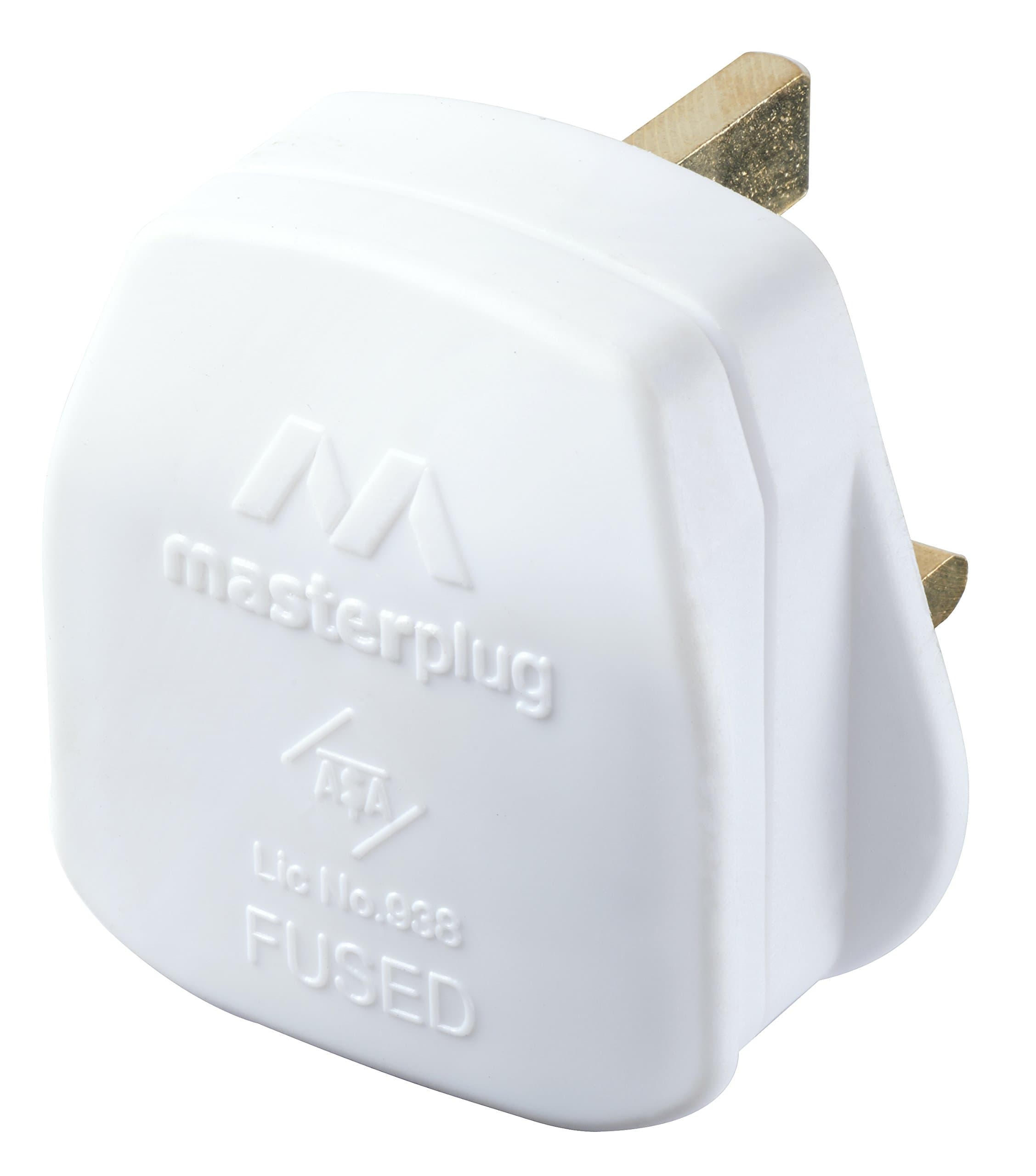 Masterplug Plug with 13 Amp Fuse