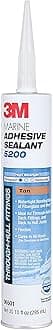 Marine Adhesive Sealant 5200 Tan, 06501, 1/10 gal (Pack of 1)