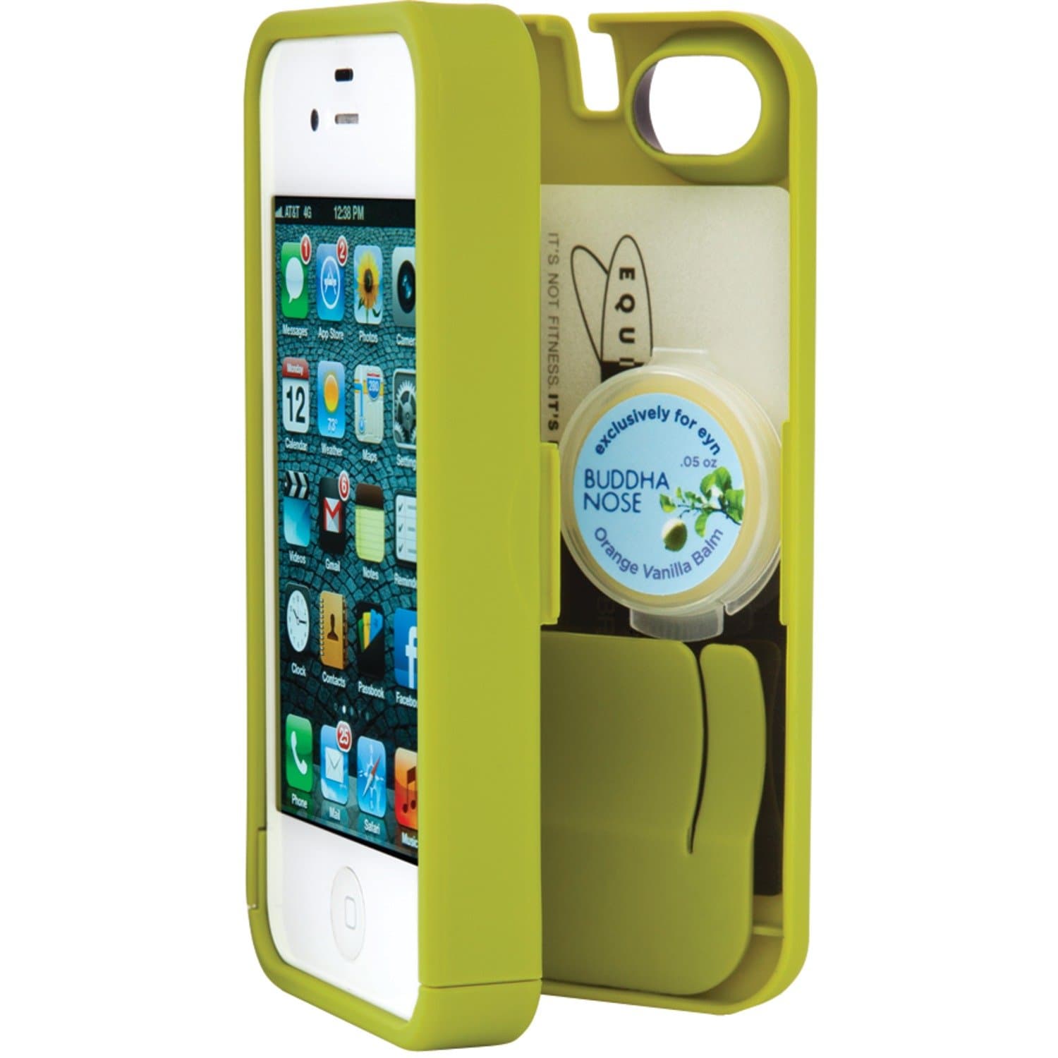 EYN (Everything You Need) Smartphone Case for iPhone 4/4s - Charteuse (eyncharteuse)