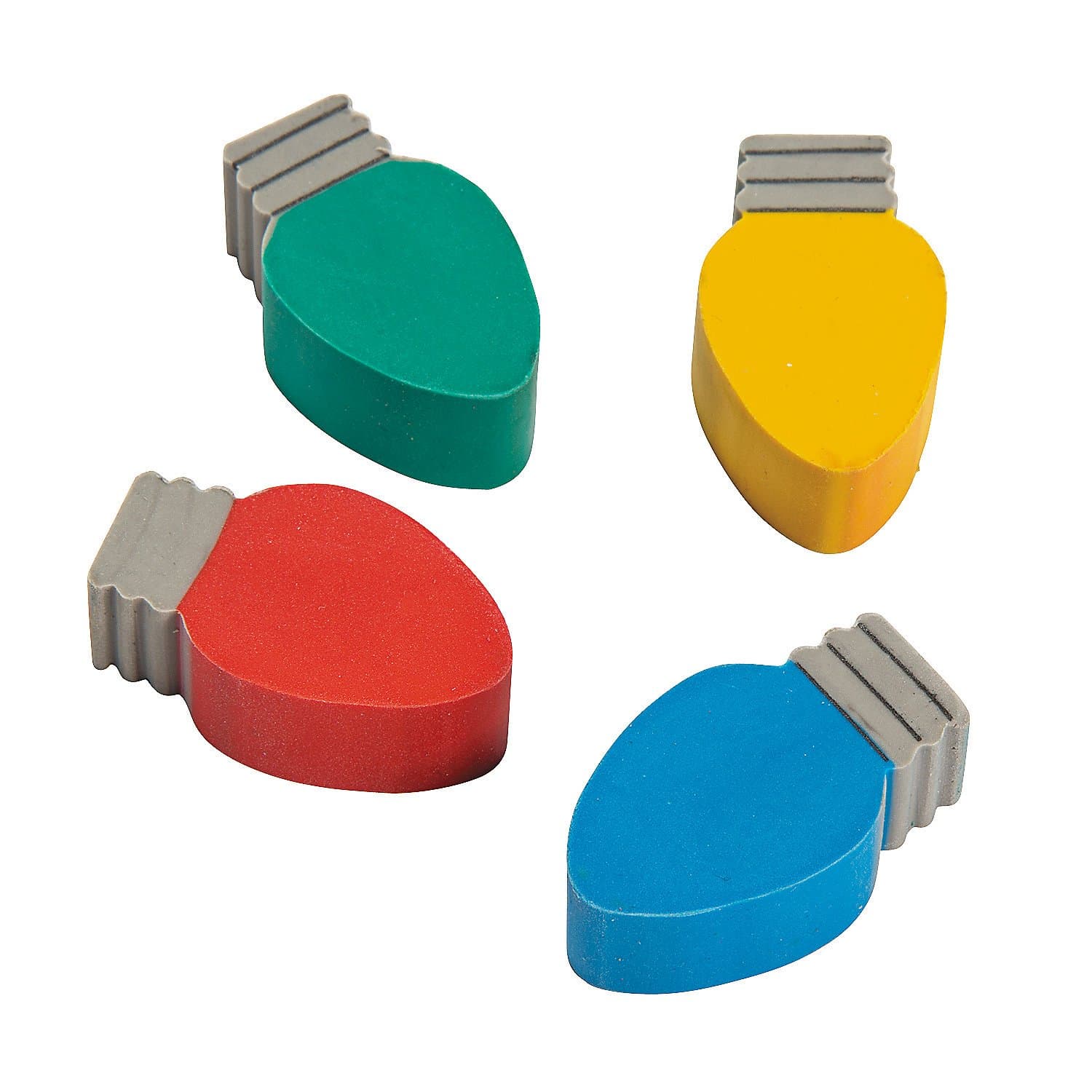 Lightbulb Erasers