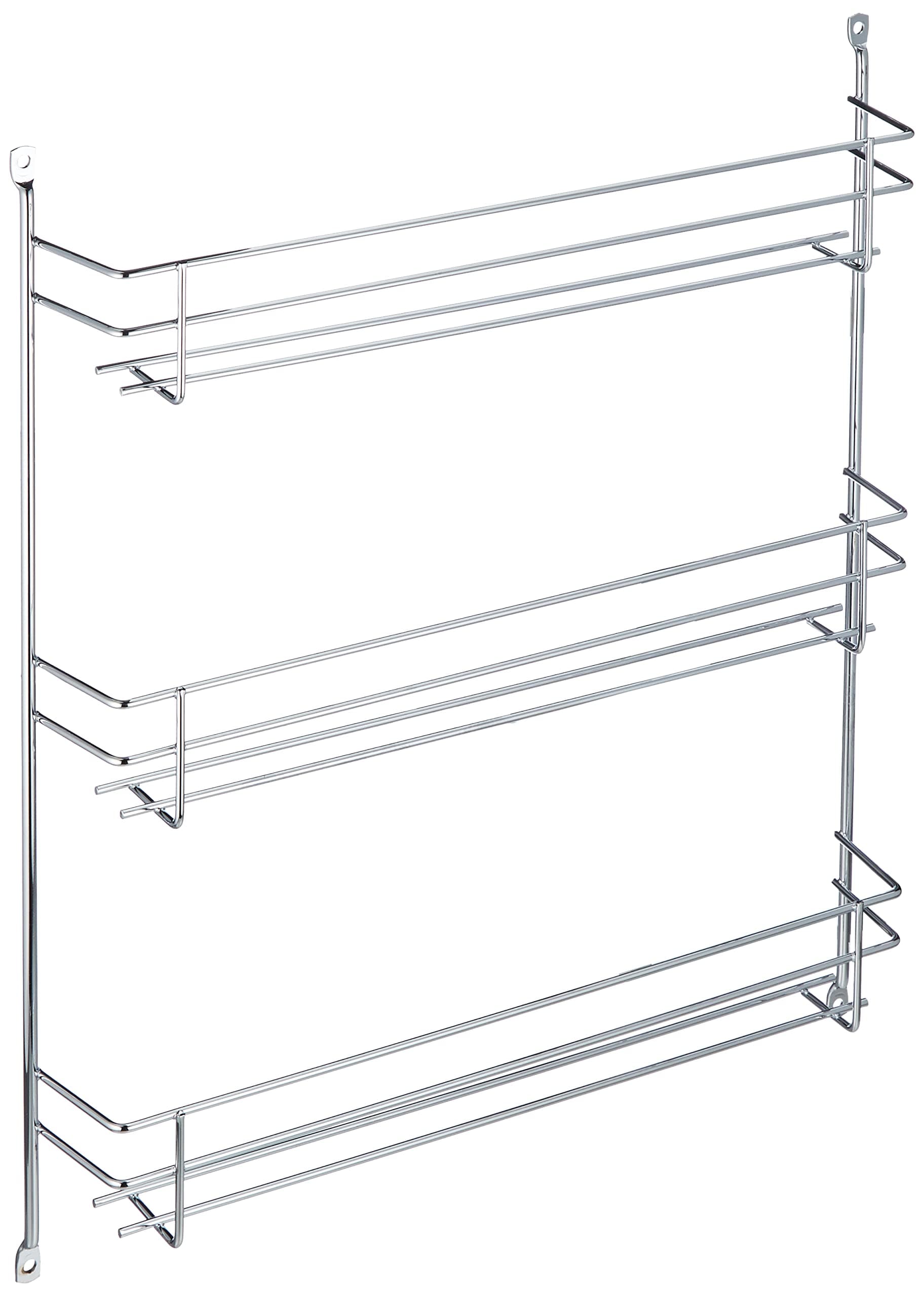 Ostmann 21 Chrome Spice Rack, Empty, Single Pack